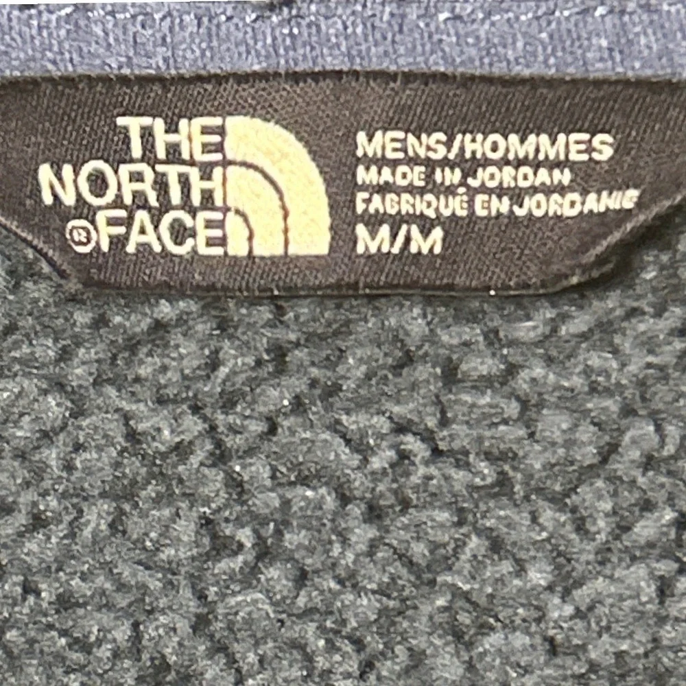 The North Face Mens Gordon‎ Lyons Full Zip Fleece Jacket Blue Heather Medium